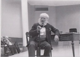 Rolf as Ibsen at Portland State University